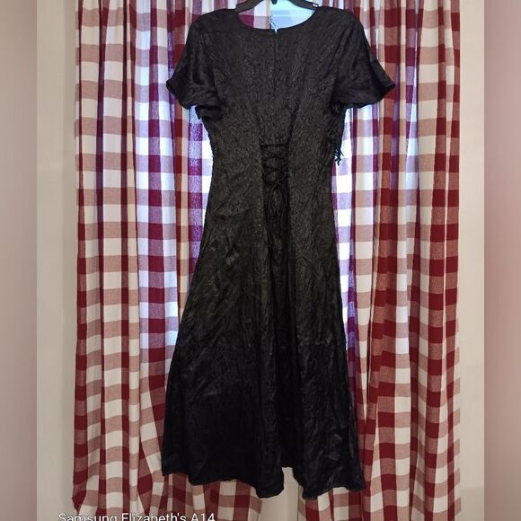 Jody California Vintage Black Dress Size 11 Great Pre-Owned Condition - Picture 3 of 8